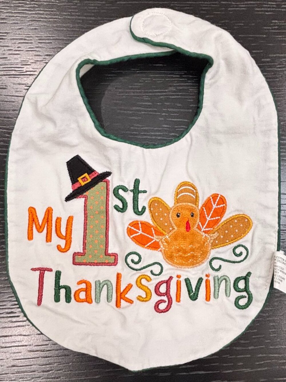 Thanksgiving bib